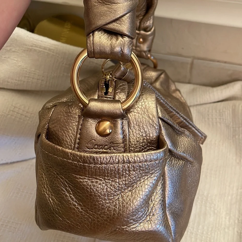 COACH - Parker leather zip shoulder bag - f13465 - NWT - Picture 7 of 13